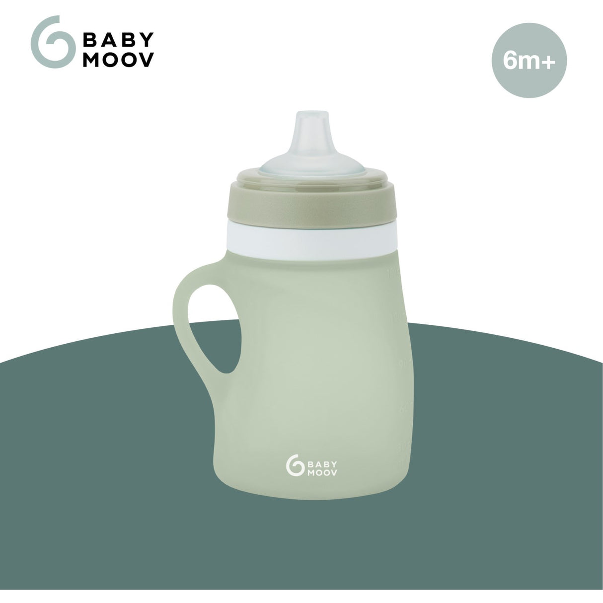 Babymoov Green Silikone Vandflaske