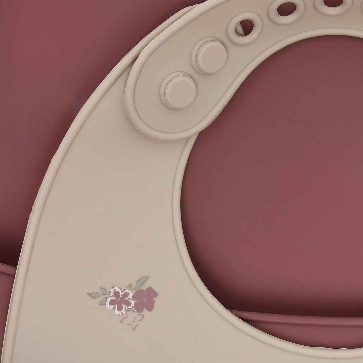 CeLaVi Rose Taupe Silicon Hagesmæk (2-Pack)