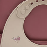 CeLaVi Rose Taupe Silicon Hagesmæk (2-Pack)