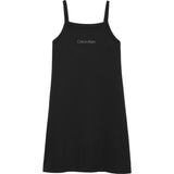 Calvin Klein Pvh Black Strop Punto Kjole