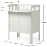 FLEXA Creme White Nova Puslebord