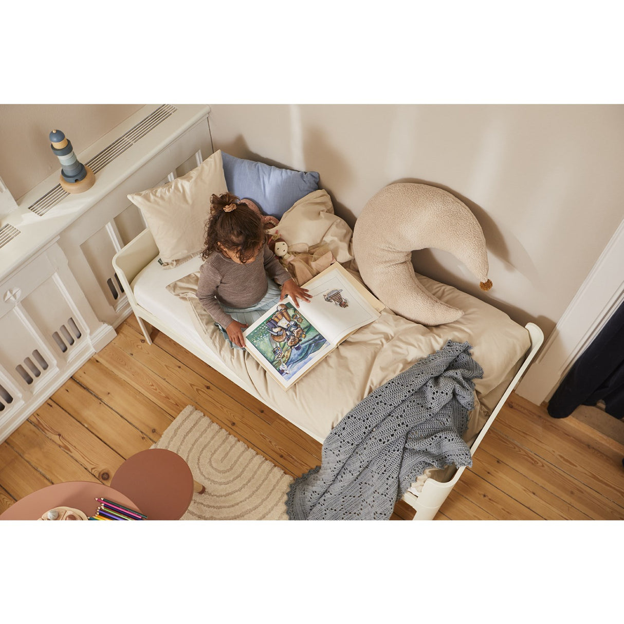 FLEXA Warm Gray Dawn Sengetøj