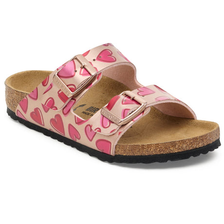 Birkenstock Hearts Copper Arizona Kids BF Elec. Met.