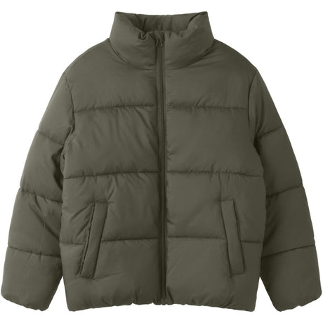 Name It Dusty Olive Nkmforty Puffer Jakke