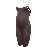 Mama;licious Hot Fudge Birch Detail Mlpaulette Farve Strop Playsuit