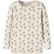 Lil'Atelier Turtledove Artichoke Nmfgayo Sig Ls Slim Top Lil