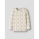 Lil'Atelier Turtledove Artichoke Nmfgayo Sig Ls Slim Top Lil