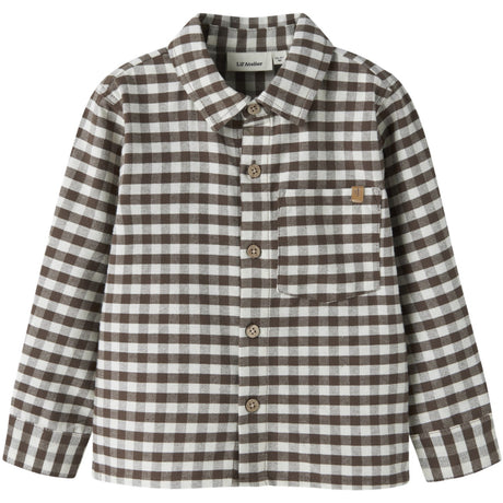 Lil'Atelier Teak Nmmnoki Ls Loose Skjorte Lil