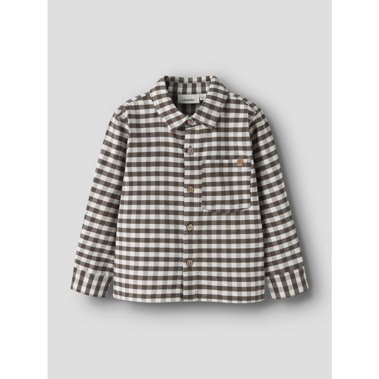 Lil'Atelier Teak Nmmnoki Ls Loose Skjorte Lil