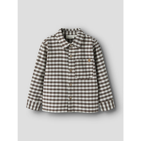 Lil'Atelier Teak Nmmnoki Ls Loose Skjorte Lil