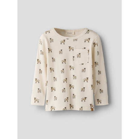 Lil'Atelier Turtledove Sheep Nmmgavo Eko Ls Slim Top Lil