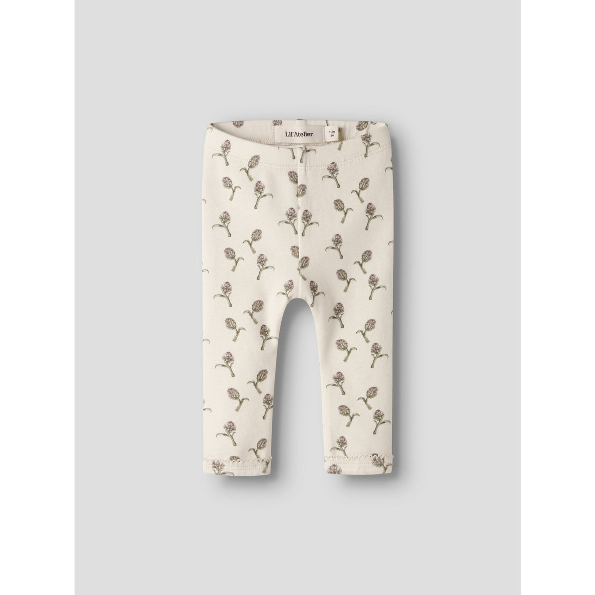 Lil'Atelier Turtledove Artichoke Nbfgayo Sin Slim Leggings Lil