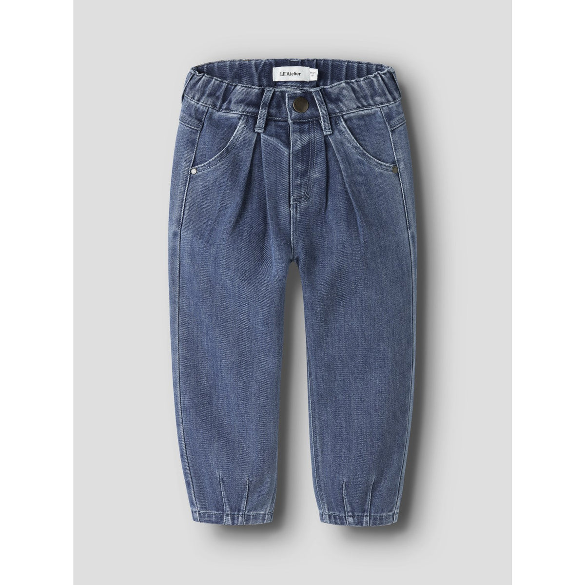 Lil'Atelier Dark Blue Denim Nmnobello Baggy Jeans 1144-Se Lil