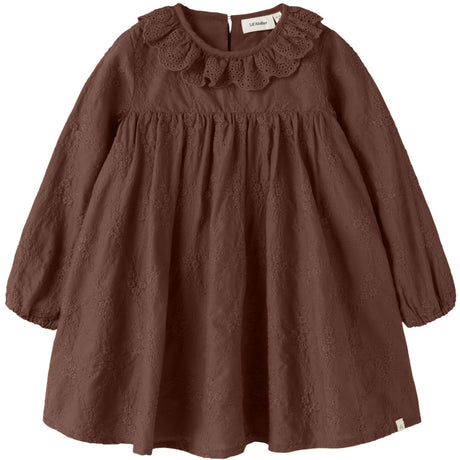 Lil'Atelier Mahogany Nmfnopa Ls Loose Kjole Lil