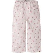Lil'Atelier Hushed Violet Flower Emb Nmfnelly Cord Wide Bukser 1145-Hc Lil