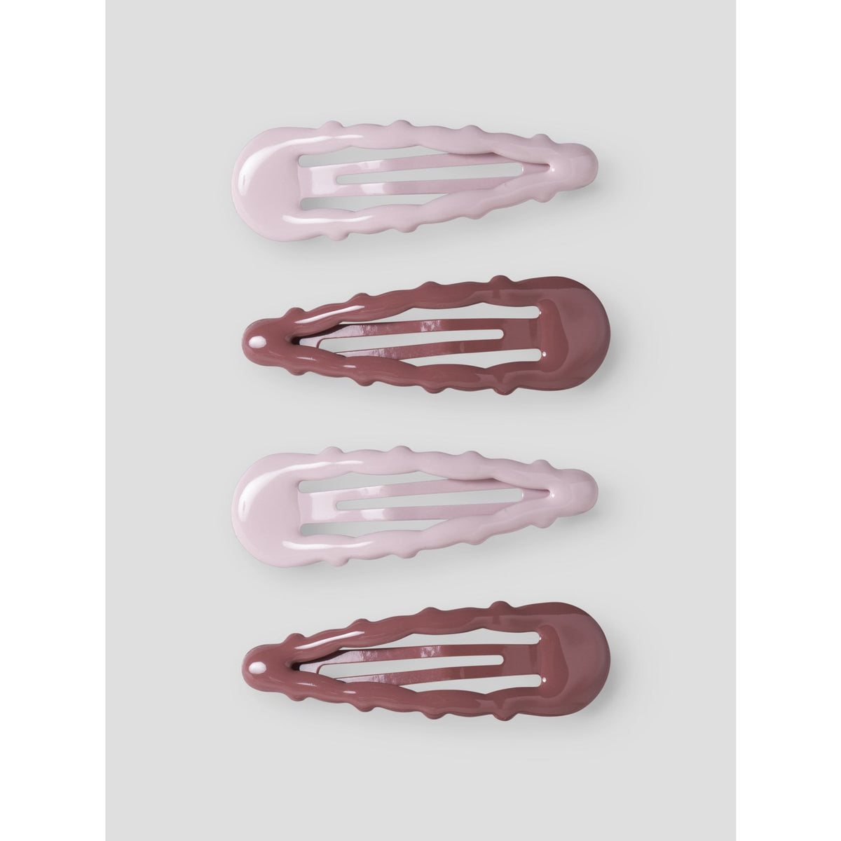 Lil'Atelier Hushed Violet Nmfacc-Hanne 4P Hårspænder Lil