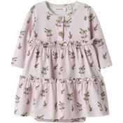 Lil'Atelier Hushed Violet Apple Rose Nbfgayo Sum Ls Body Kjole Lil