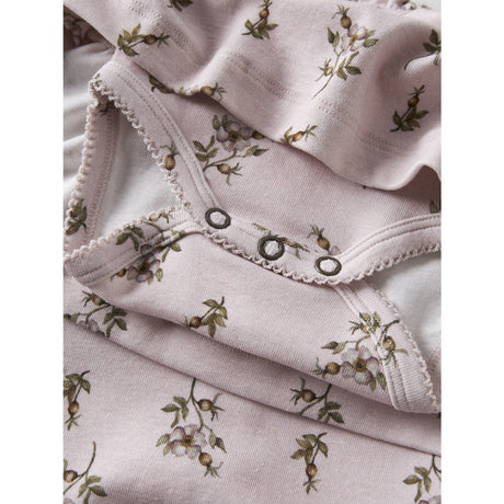 Lil'Atelier Hushed Violet Apple Rose Nbfgayo Sum Ls Body Kjole Lil