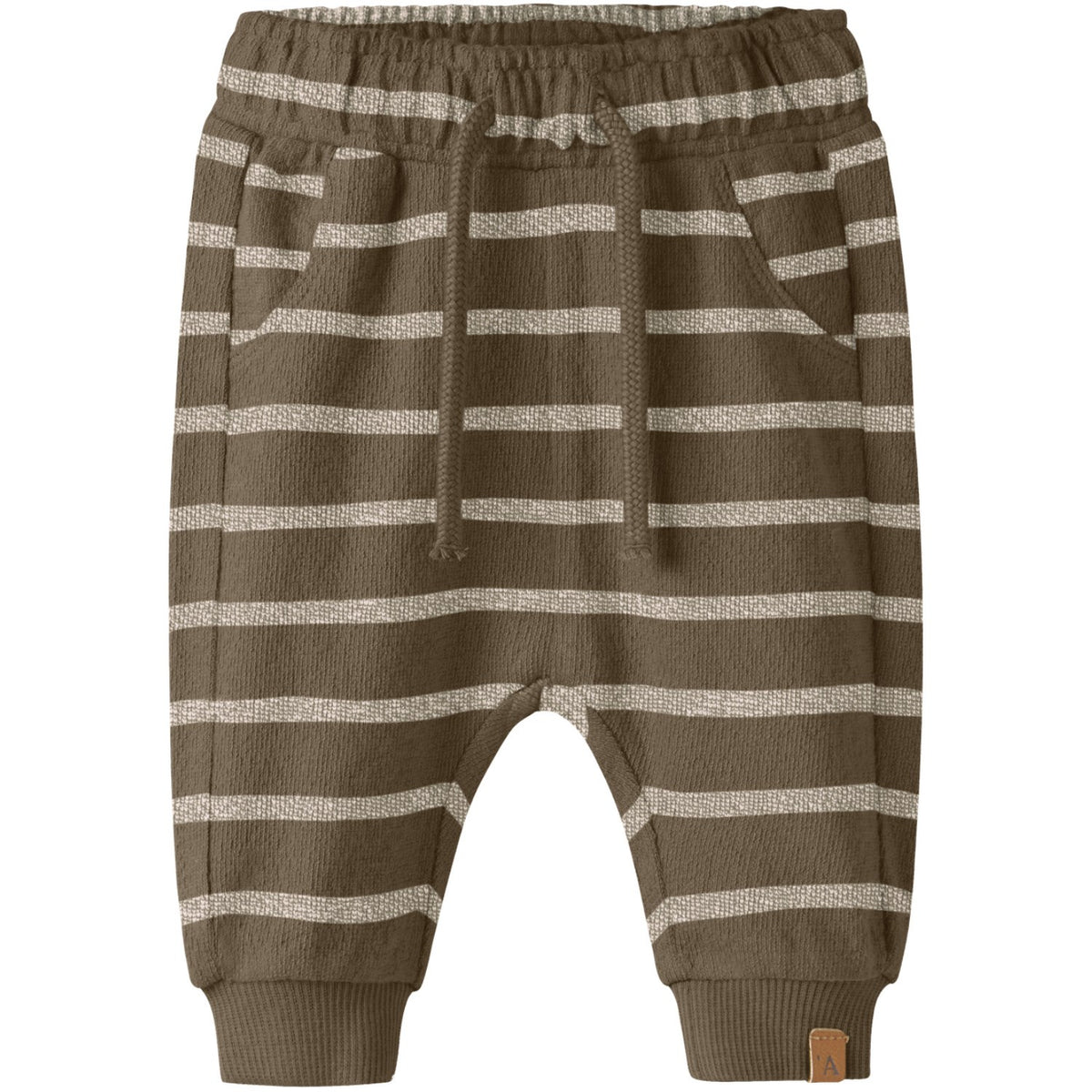 Lil'Atelier Teak Turtledove Nbmoby Loose Bukser Lil
