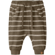 Lil'Atelier Teak Turtledove Nbmoby Loose Bukser Lil