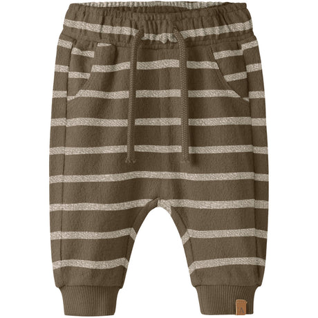 Lil'Atelier Teak Turtledove Nbmoby Loose Bukser Lil