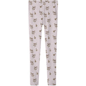 Lil'Atelier Hushed Violet Apple Rose Nmfgayo Sag Slim Leggings Lil