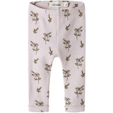 Lil'Atelier Hushed Violet Apple Rose Nbfgayo Sin Slim Leggings Lil