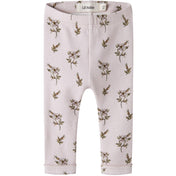 Lil'Atelier Hushed Violet Apple Rose Nbfgayo Sin Slim Leggings Lil