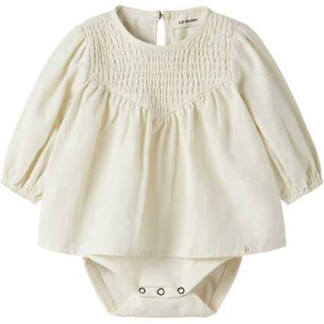 Lil'Atelier Turtledove Nbfnella Ls Loose Body Skjorte Lil