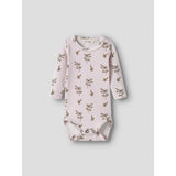 Lil'Atelier Hushed Violet Apple Rose Nbfgayo Sig Ls Slim Body Lil