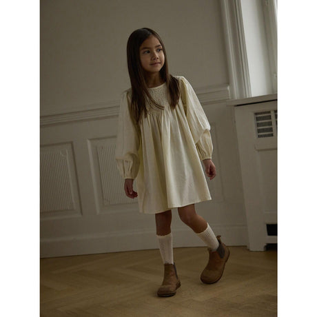 Lil'Atelier Turtledove Nmfnella Ls Loose Kjole Lil