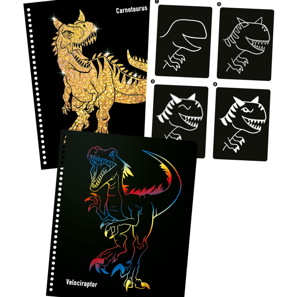 Dino World Magic Scratch Bog