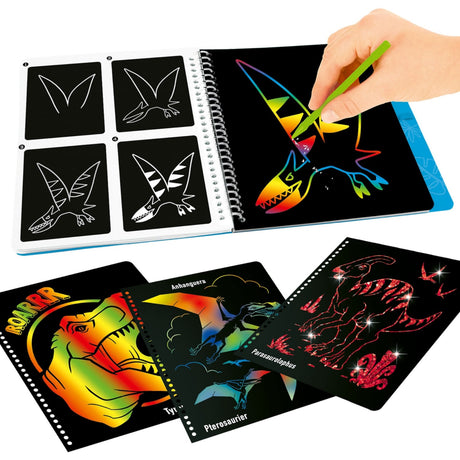 Dino World Magic Scratch Bog