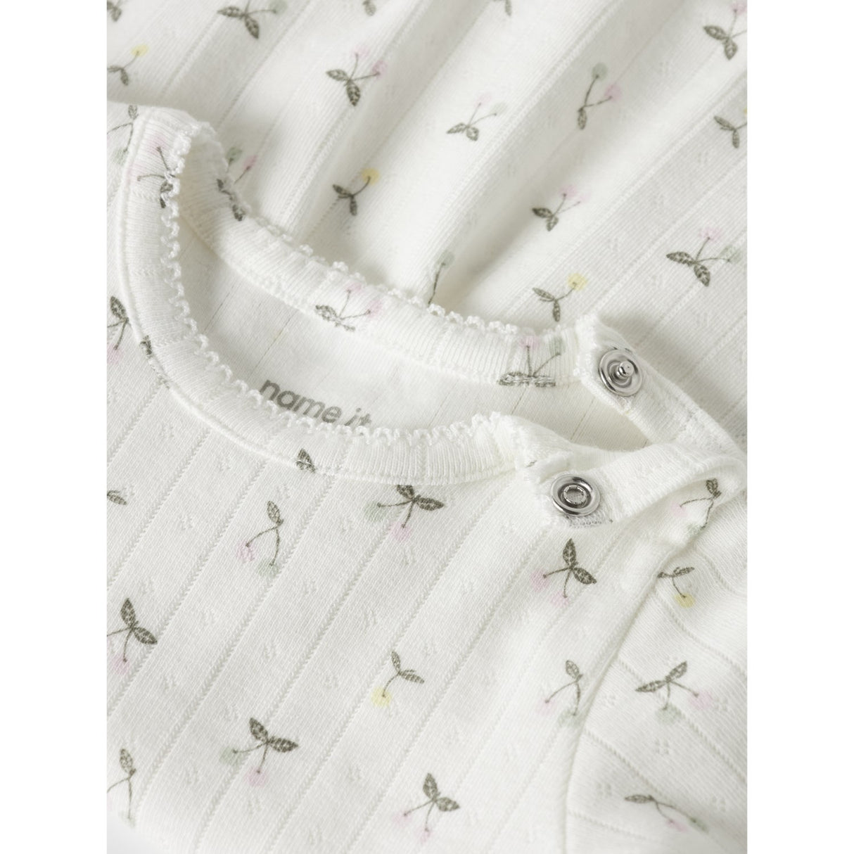 Name It Cloud Dancer Nbfficherry Ls Bodydress