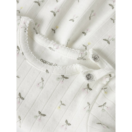 Name It Cloud Dancer Nbfficherry Ls Bodydress