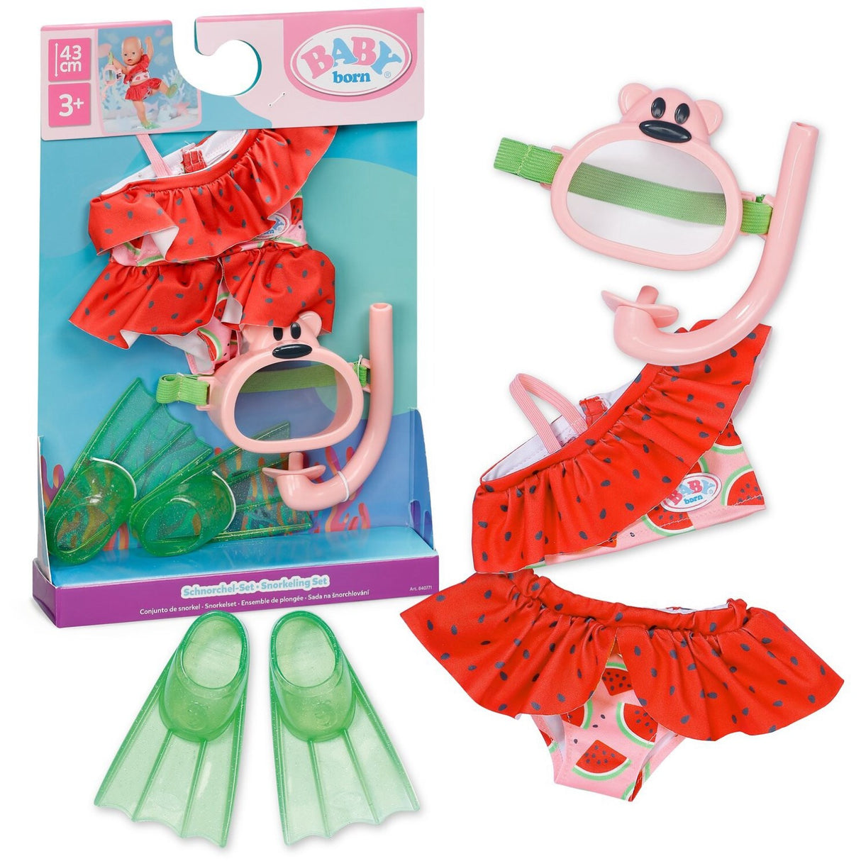 BABY Born Snorkeling Sæt 43cm