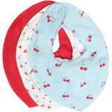 Pippi True Red Bandana Savlesmæk Girl -Aop (3-Pack)