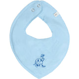 Pippi Light Dusty Blue Bandana Savlesmæk Boy -Aop (3-Pack)
