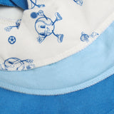Pippi Light Dusty Blue Bandana Savlesmæk Boy -Aop (3-Pack)