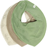 Pippi Silver Mink Bandana Savlesmæk Boy -Aop (3-Pack)