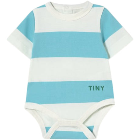 TinyCottons Light Cyan Cyan Stripes Strik Body