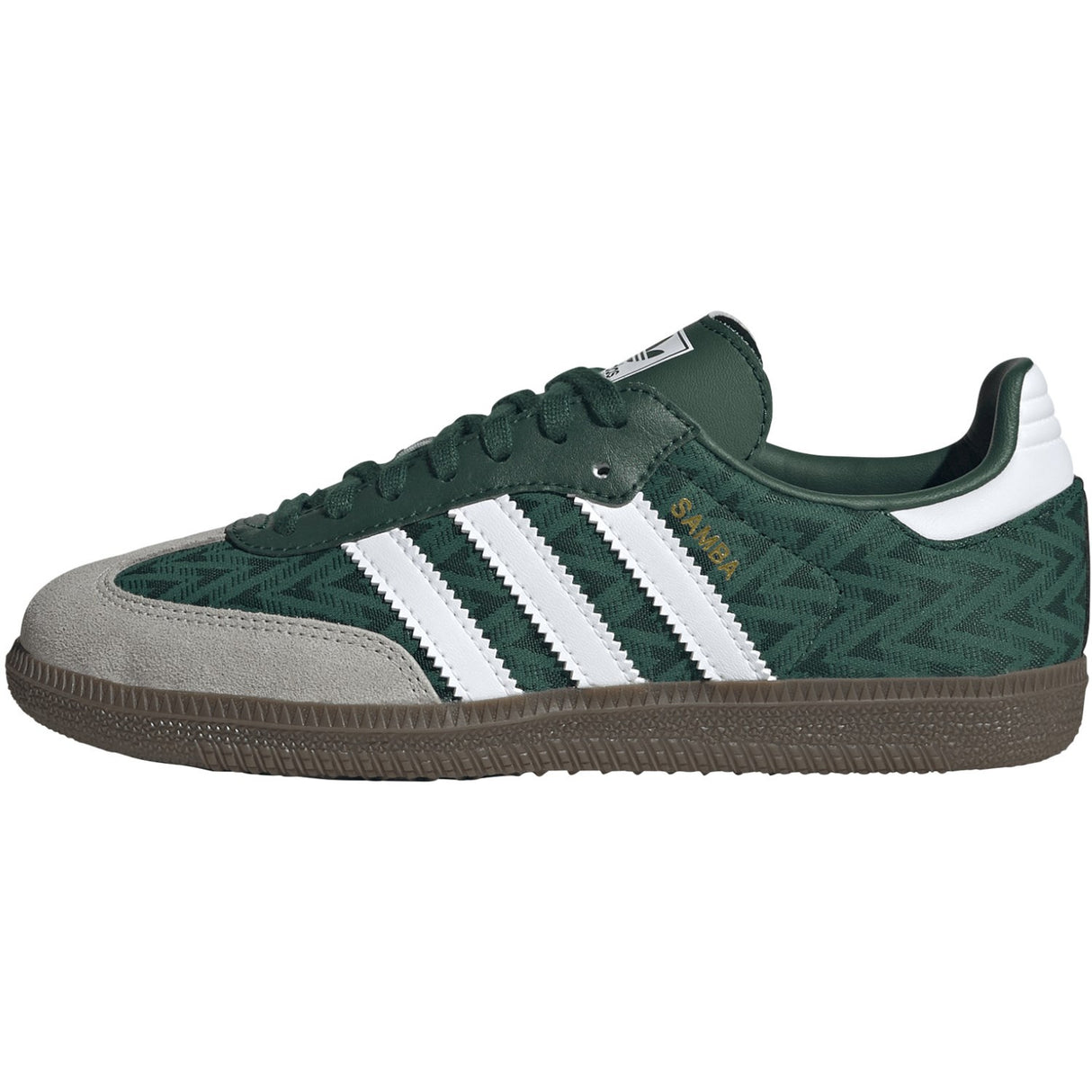 adidas Originals Collegiate Green/Ftwr White/Gum5 Samba Og J Sneakers