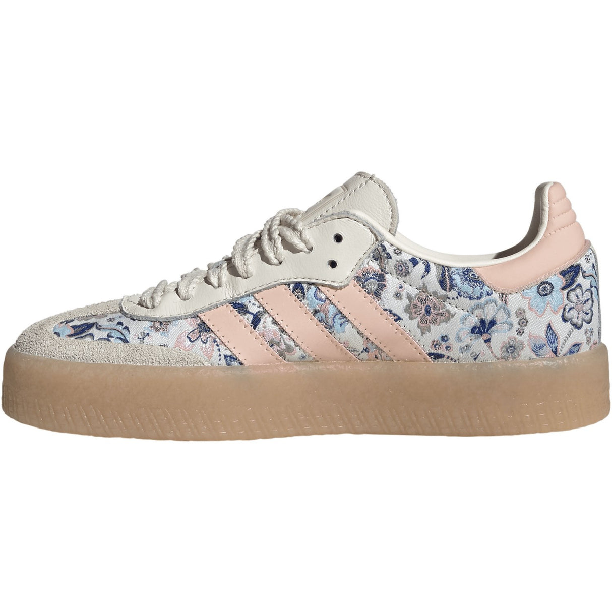 adidas Originals Off White/Blush Pink/Gum 3 Sambae J Sneakers