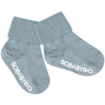 Gobabygo Dusty Blue Non Slip Strømper Organic Bomuld