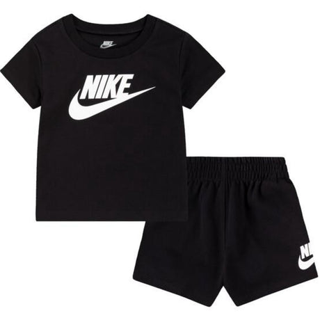 NIKE Black Club T-Shirt & Shorts Sæt