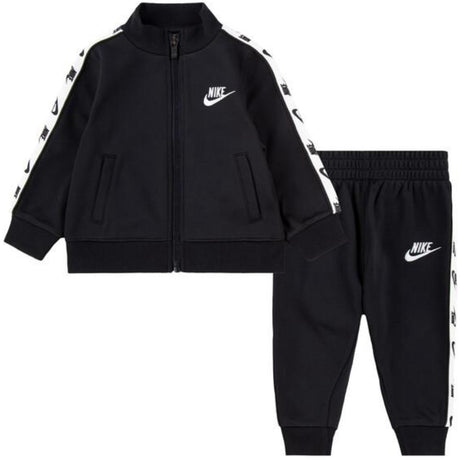 NIKE Black Full Zip Sæt Med Logo Tap