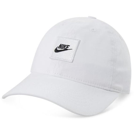 NIKE White Nan Æske Futura Club Kasket