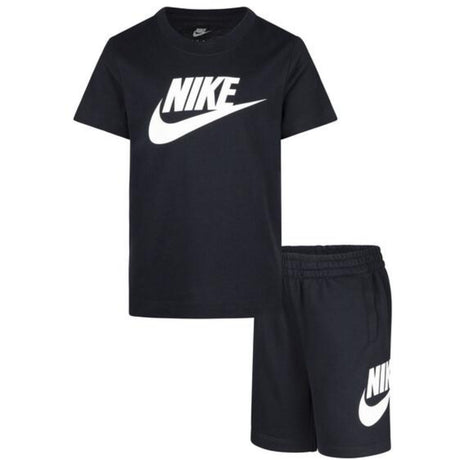 NIKE Black Club T-Shirt & Shorts Sæt