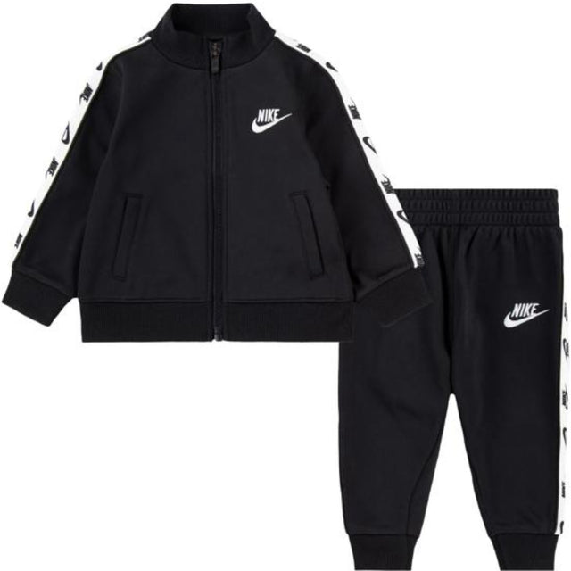 NIKE Black Full Zip Sæt Med Logo Tap