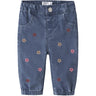 Name It Soft Denim Embroidered Nbfrose Mom R Emb Jeans 5321-Yb H